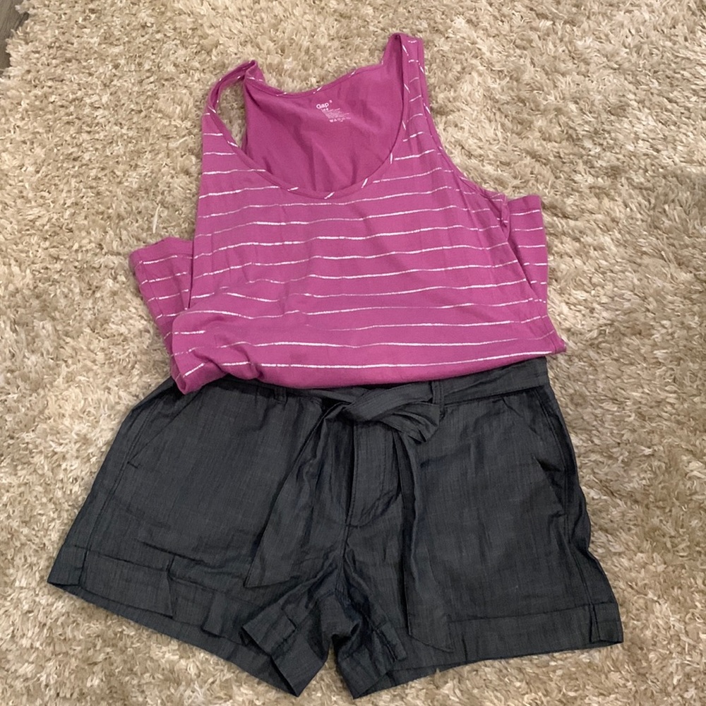 Chambray Banana Republic Factory shorts